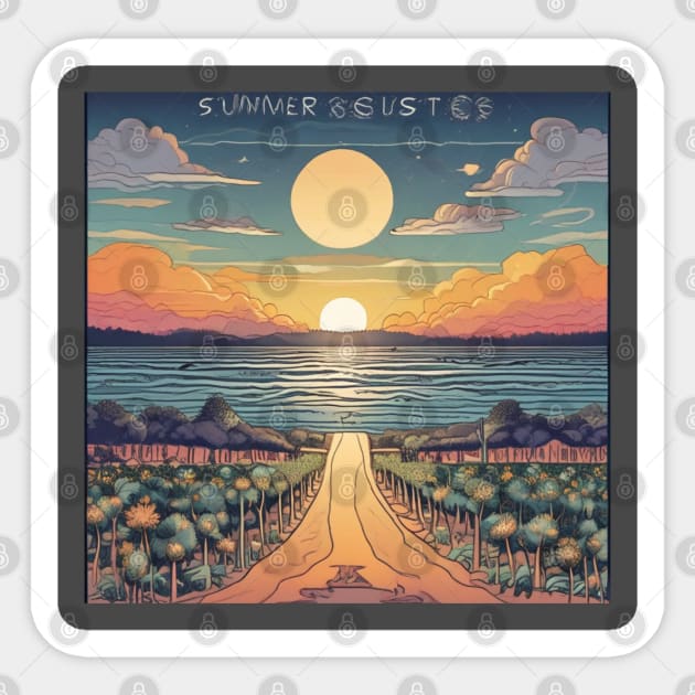 summer solstice Sticker by Thnw